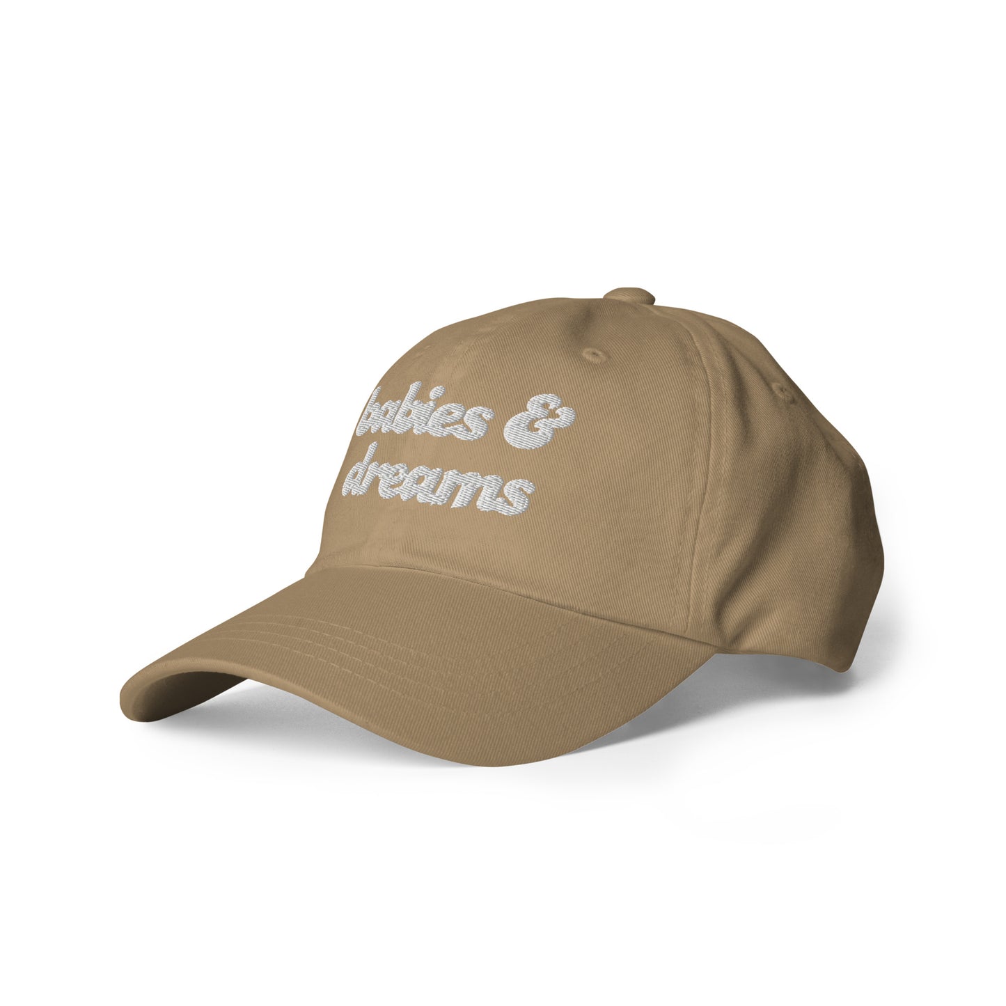 Babies + Dreams Retro Embroidered Baseball Hat