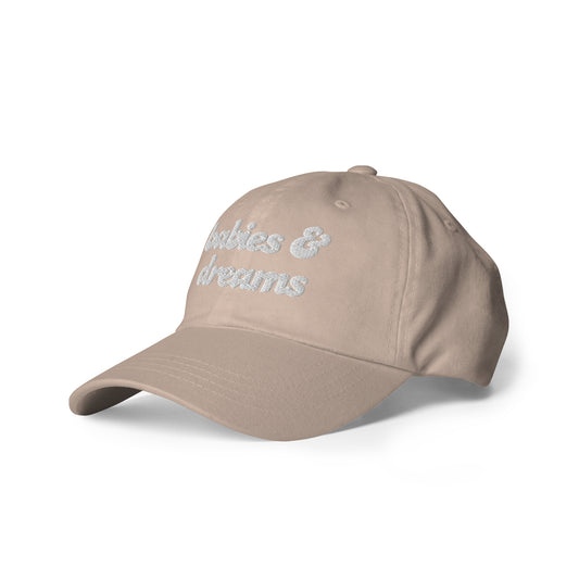 Babies + Dreams Retro Embroidered Baseball Hat