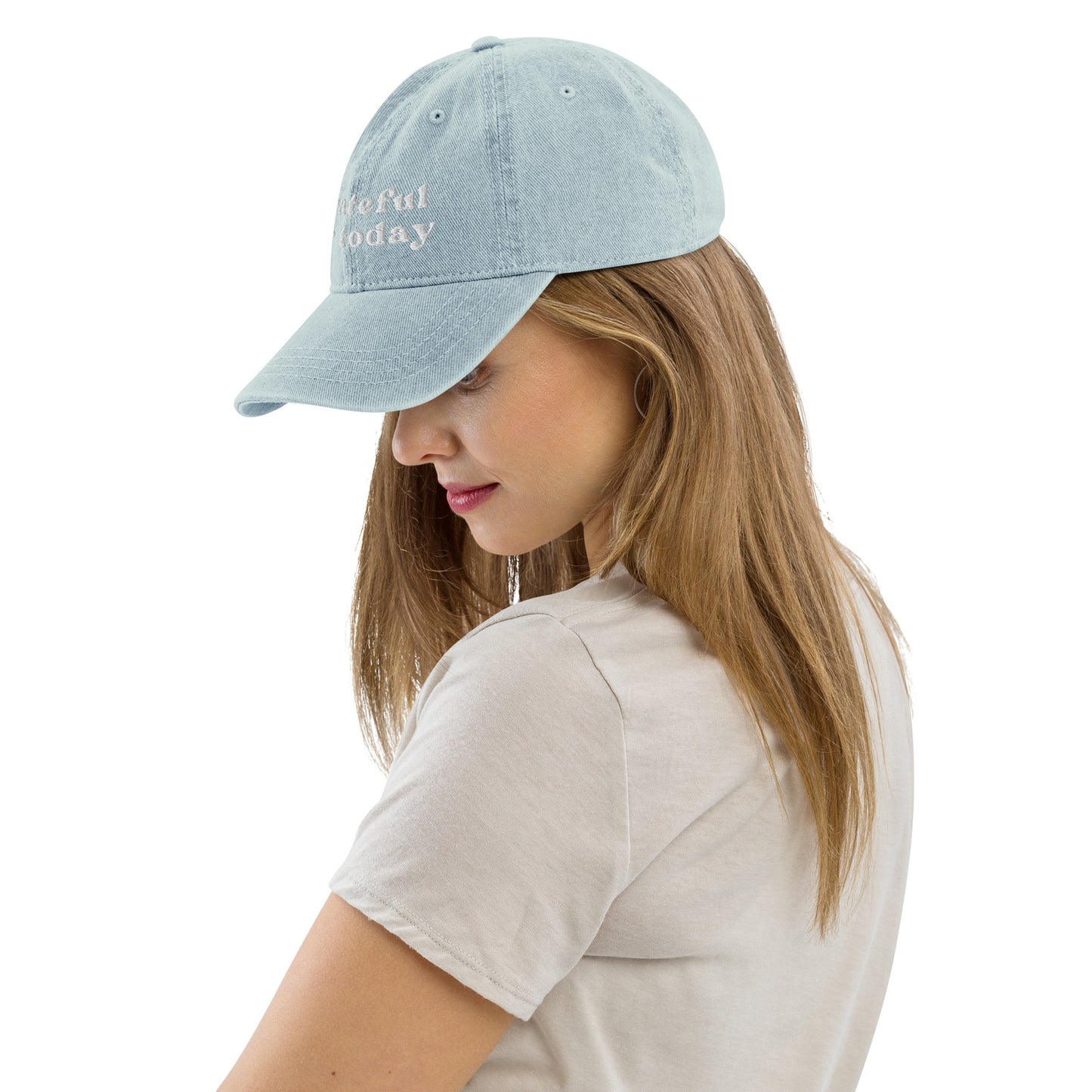 Grateful for Today Denim Hat