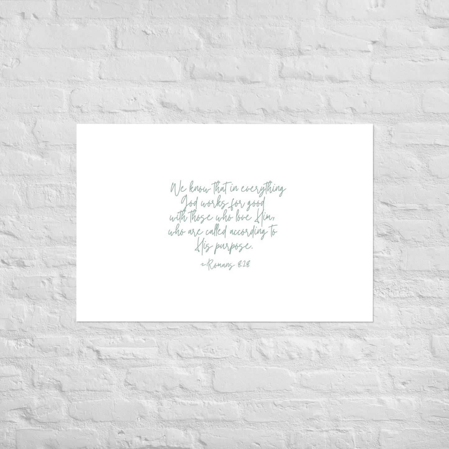 Romans 8:28 Print