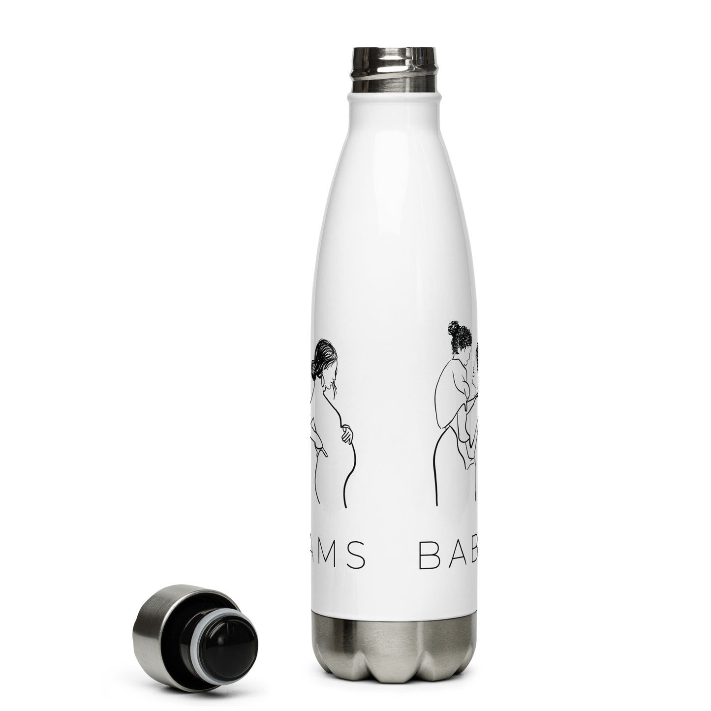 Mamas + Babies Stainless Steel Water Bottle