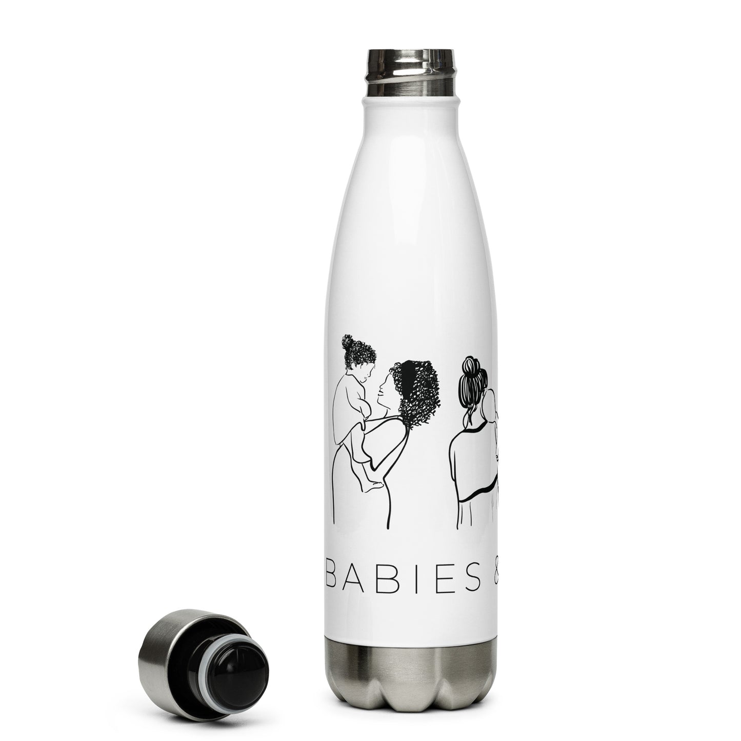 Mamas + Babies Stainless Steel Water Bottle