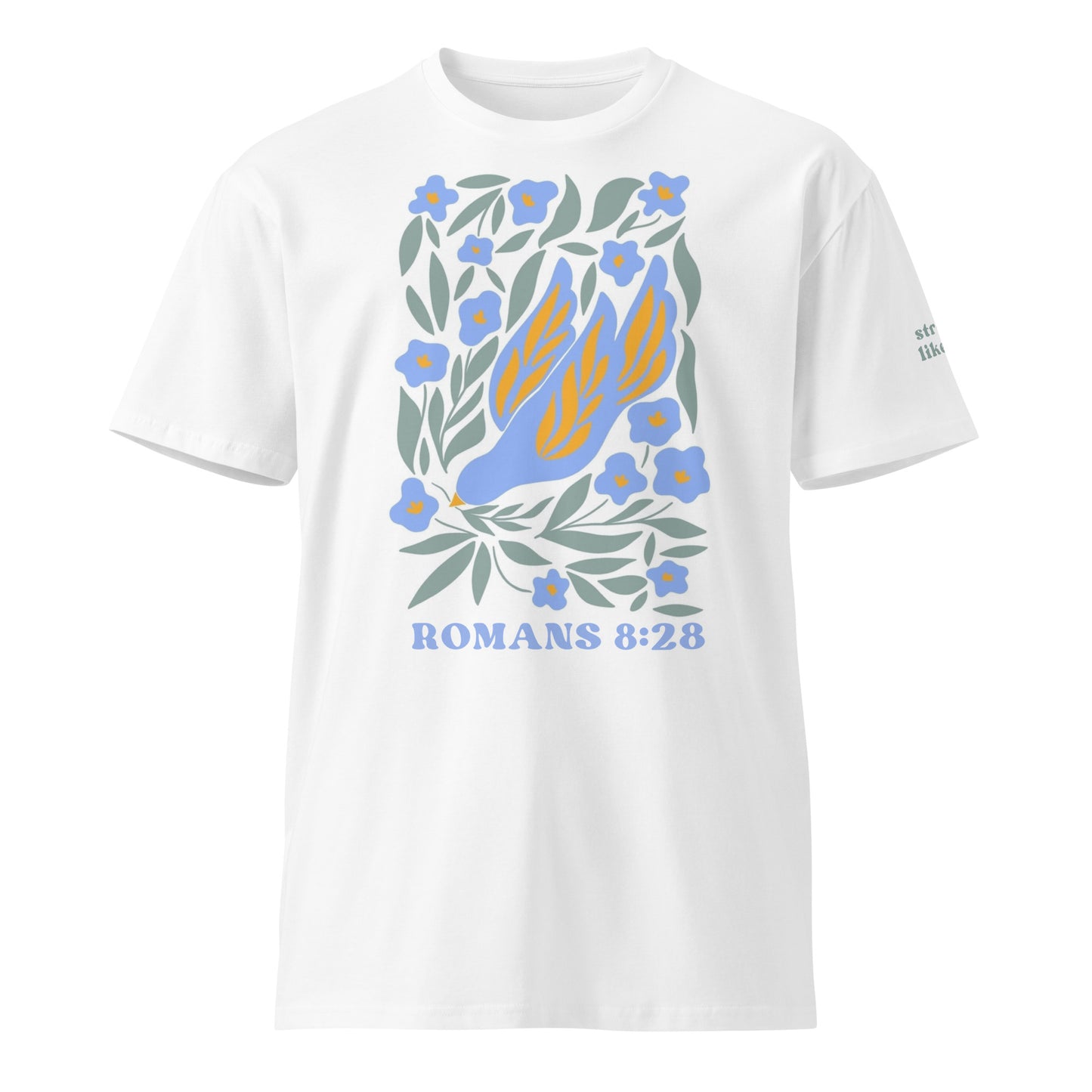 Romans 8:28 Unisex Premium Tee