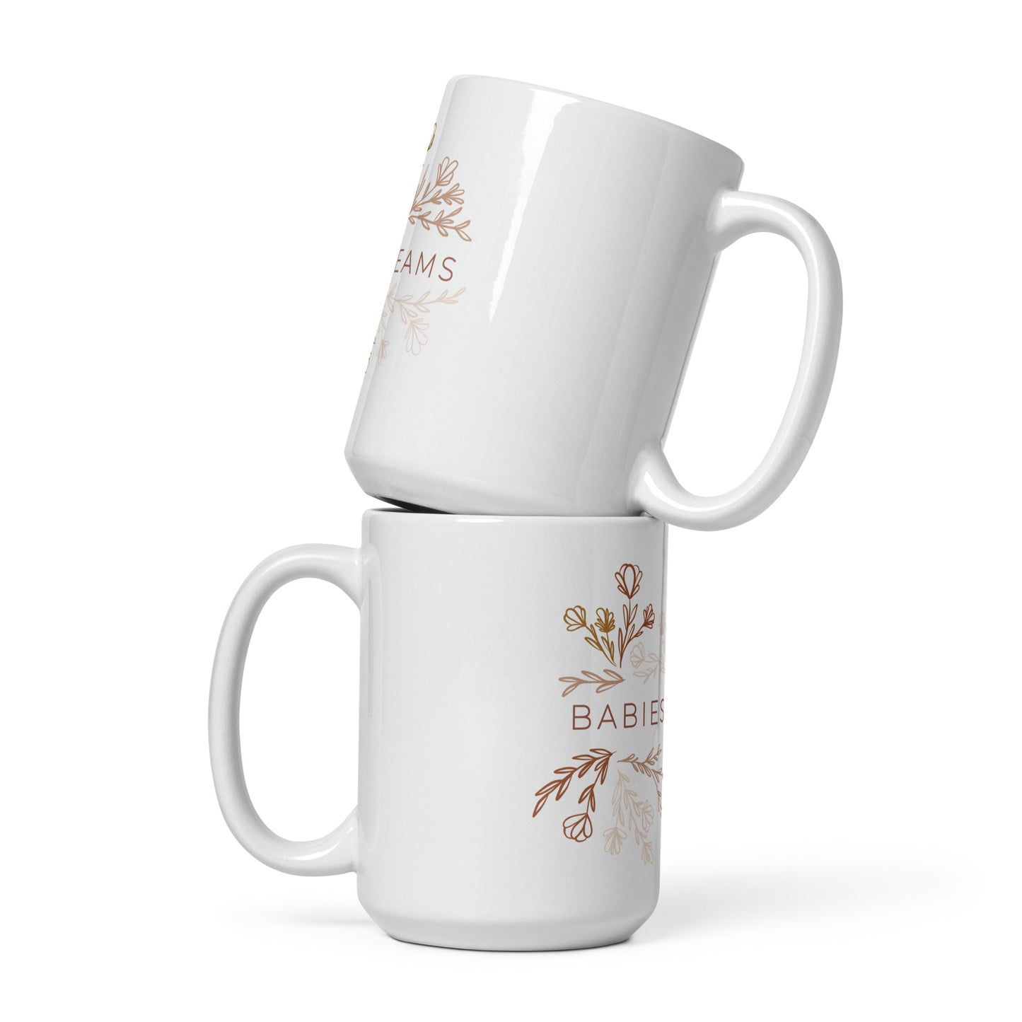 Floral Babies + Dreams Mug